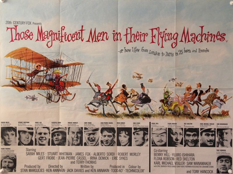 Classic Movie Ramblings: Those Magnificent Men in Their Flying ...