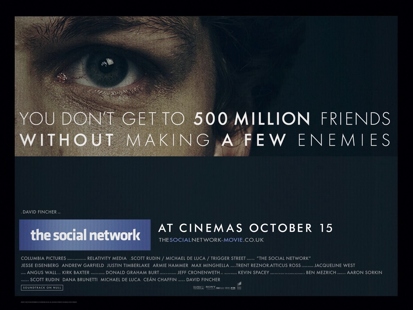 30 Days of Screenplays, Day 8: “The Social Network”