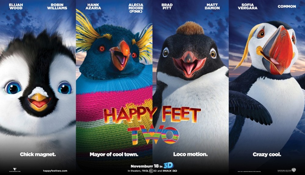 Happy Feet 2 Movie Poster | Happy Feet 2 Trailer