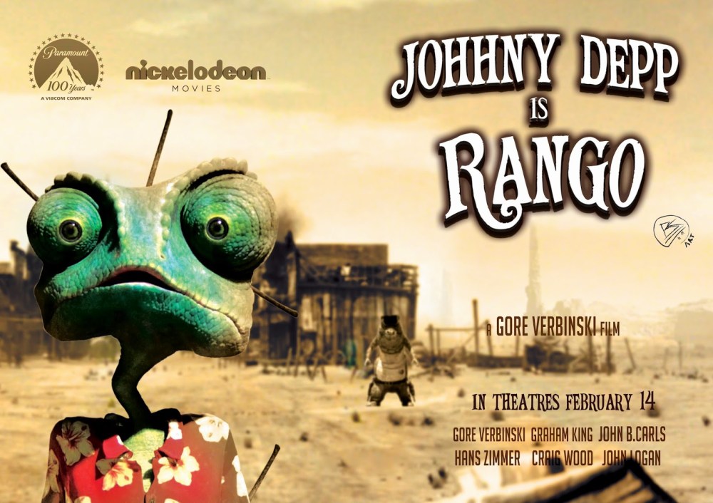 kalyanbk: Rango Fan made poster
