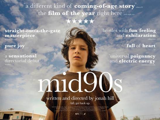 BeenToTheMovies: New UK trailer and poster for Jonah Hill's Mid90s