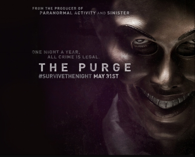 The Purge (2013) — Contains Moderate Peril