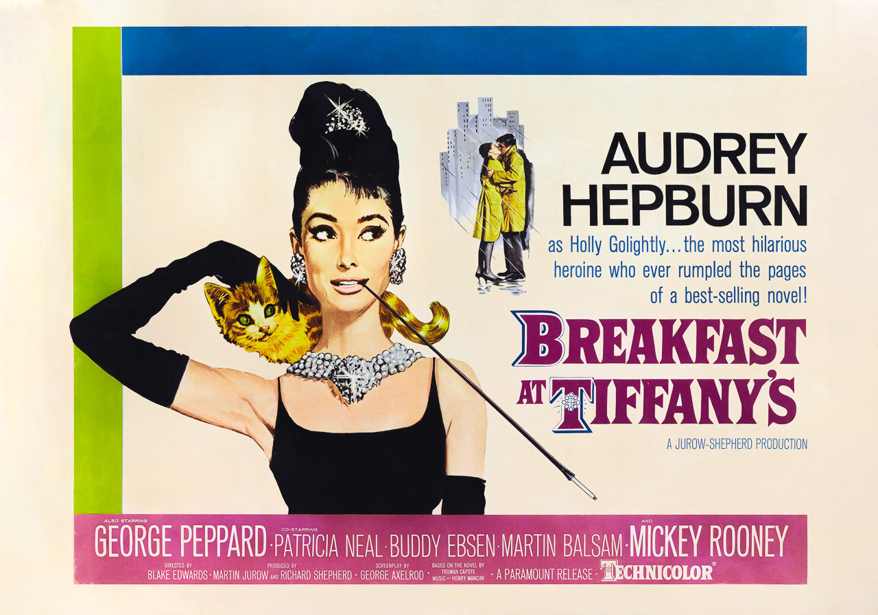 Holly Golightly's Breakfast at Tiffany's poster — Vitri/Art - Beautiful Art for your Beautiful Life.